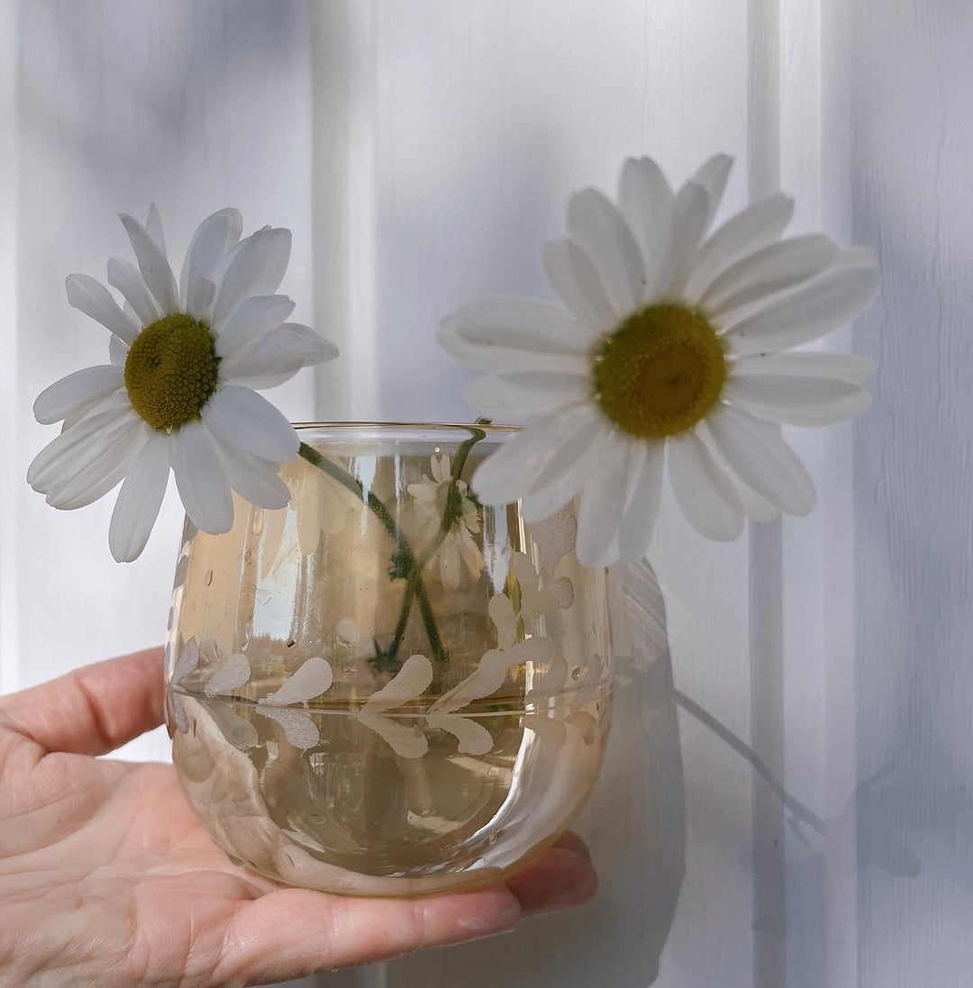 Elodie Etched Votive