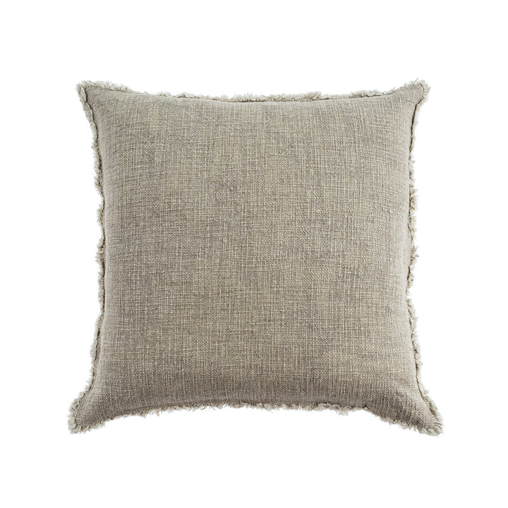 Selena Linen Pillow - grey