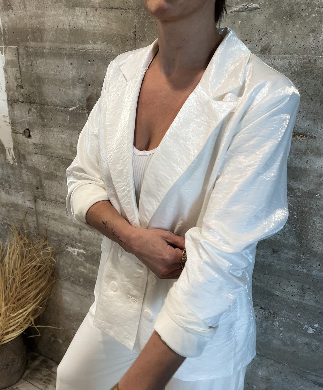 Lili Blazer - white