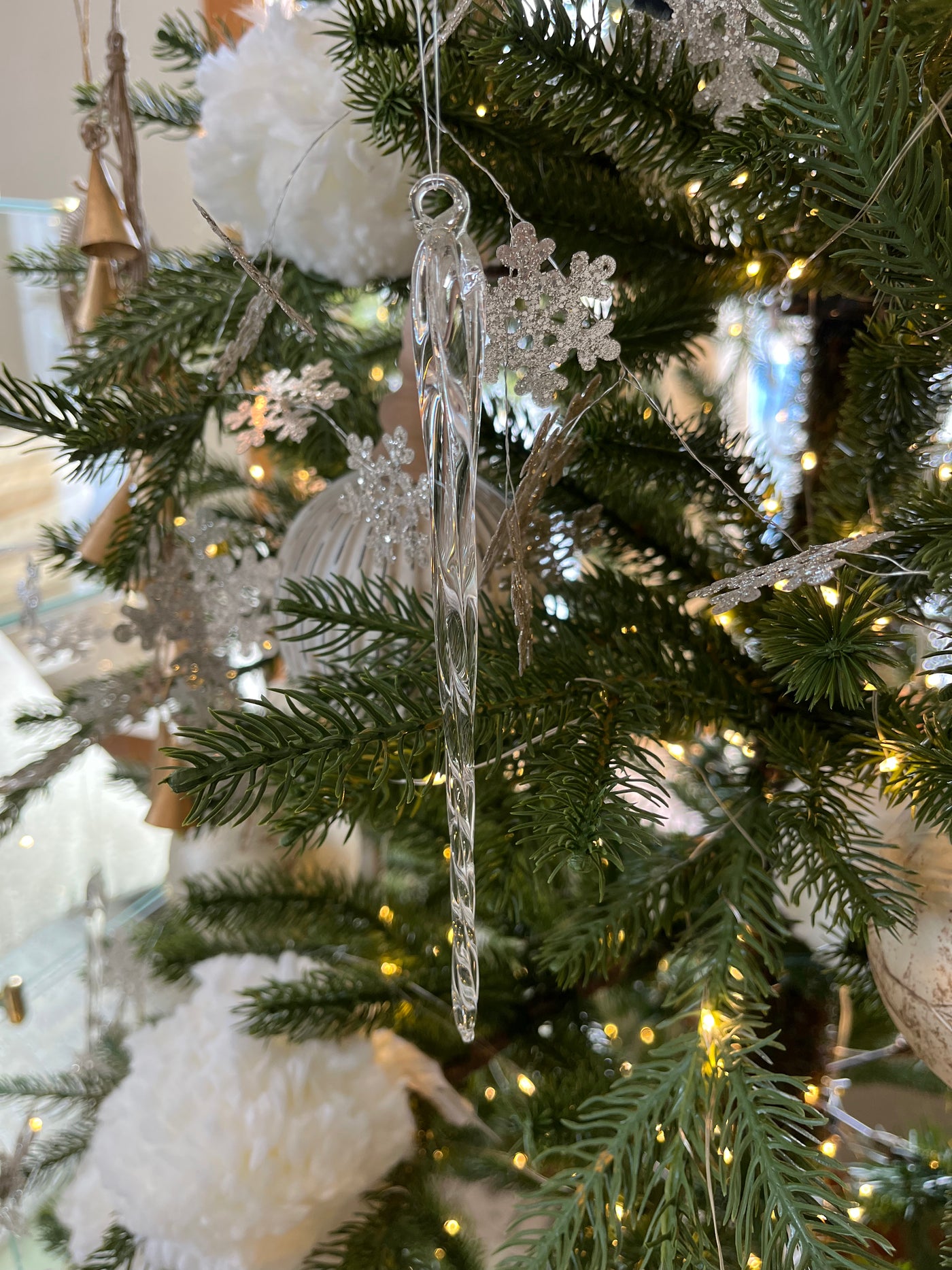 Hanging Icicles set/6 - 7.25"