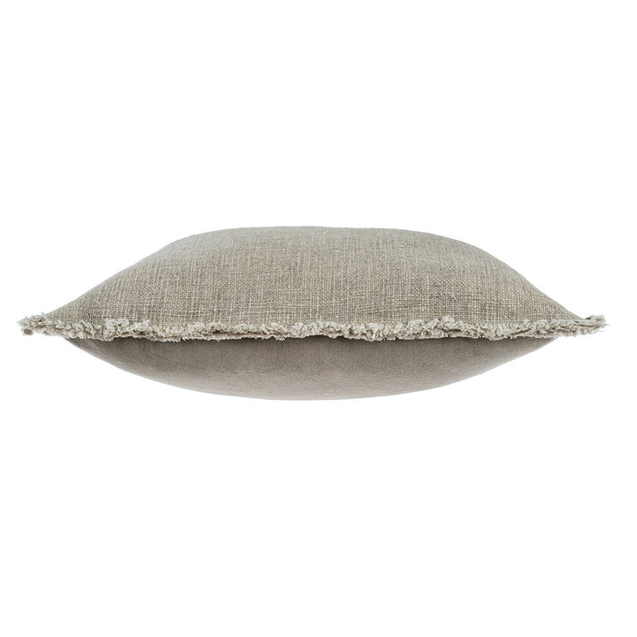 Selena Linen Pillow - grey