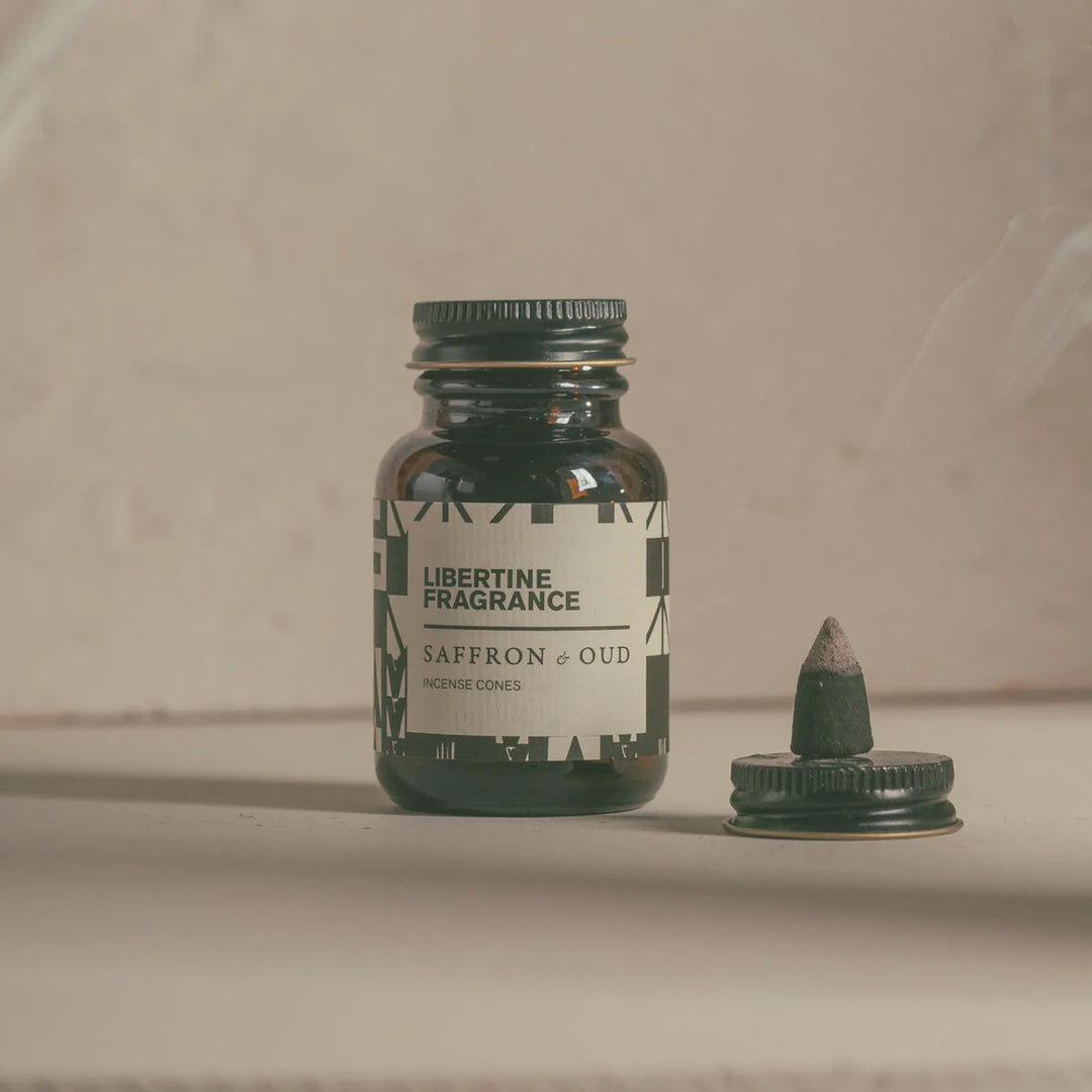 Incense Cones- Saffron &amp; Oud